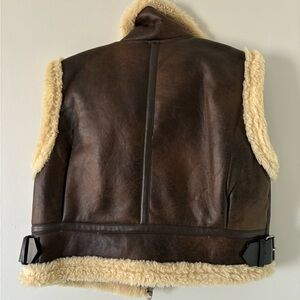 Zara Teddy Lined Vest